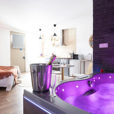 Loft Romantique - Spa Privatif - Spa Noctambulles Hyères Kültér fotó